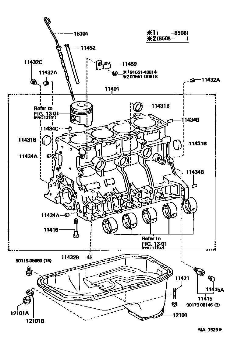 1105 — CYLINDER BLOCK