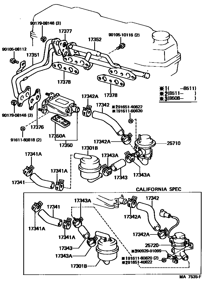 1706 — MANIFOLD AIR INJECTION SYSTEM