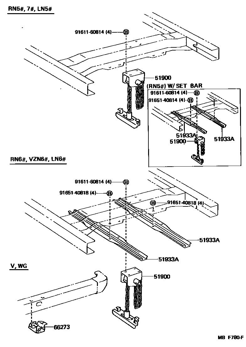 5153 — SPARE WHEEL CARRIER