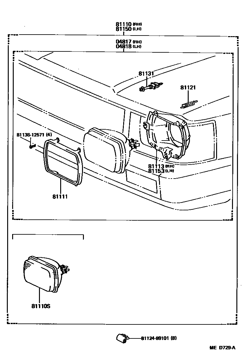 8101 — HEADLAMP