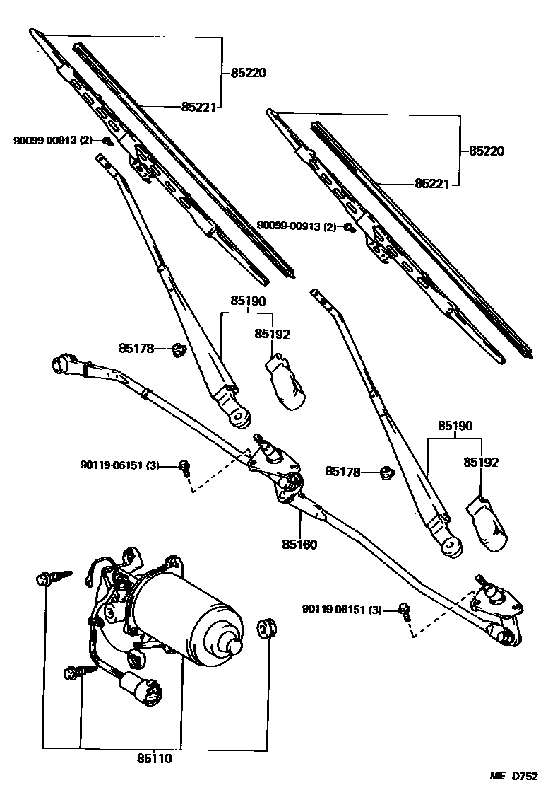 8501 — WINDSHIELD WIPER