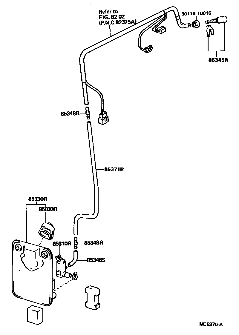 8504 — REAR WASHER