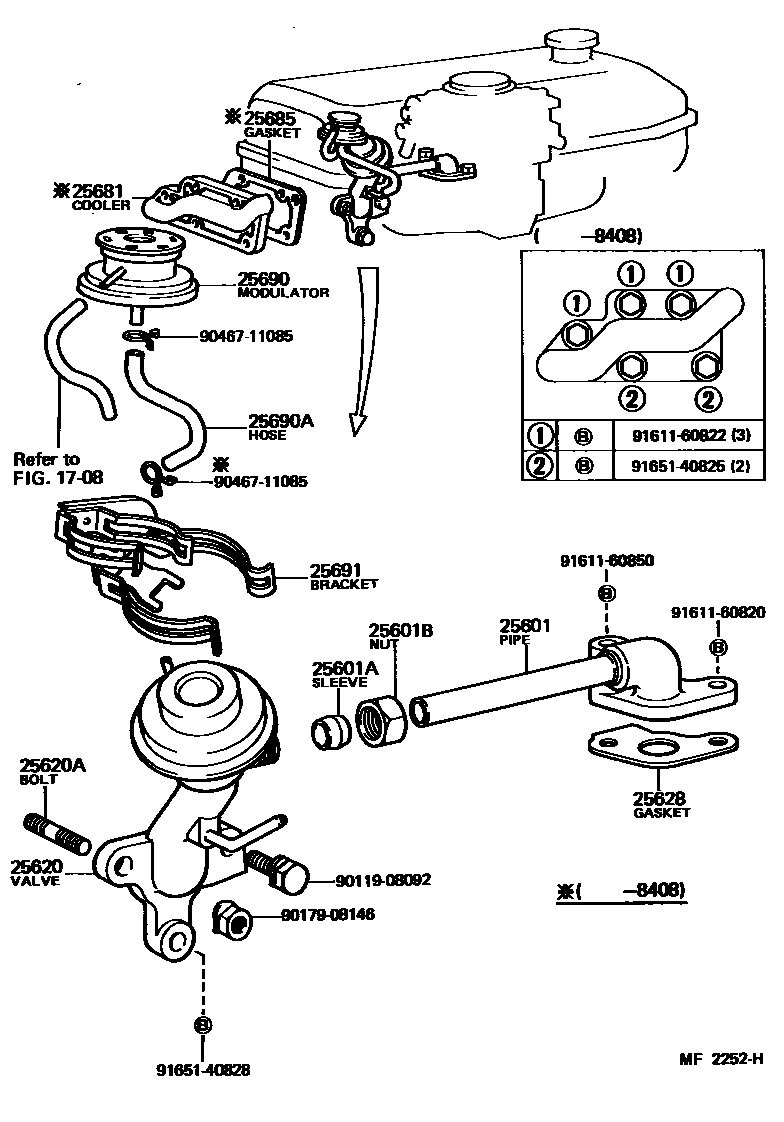 2501 — EXHAUST GAS RECIRCULATION SYSTEM