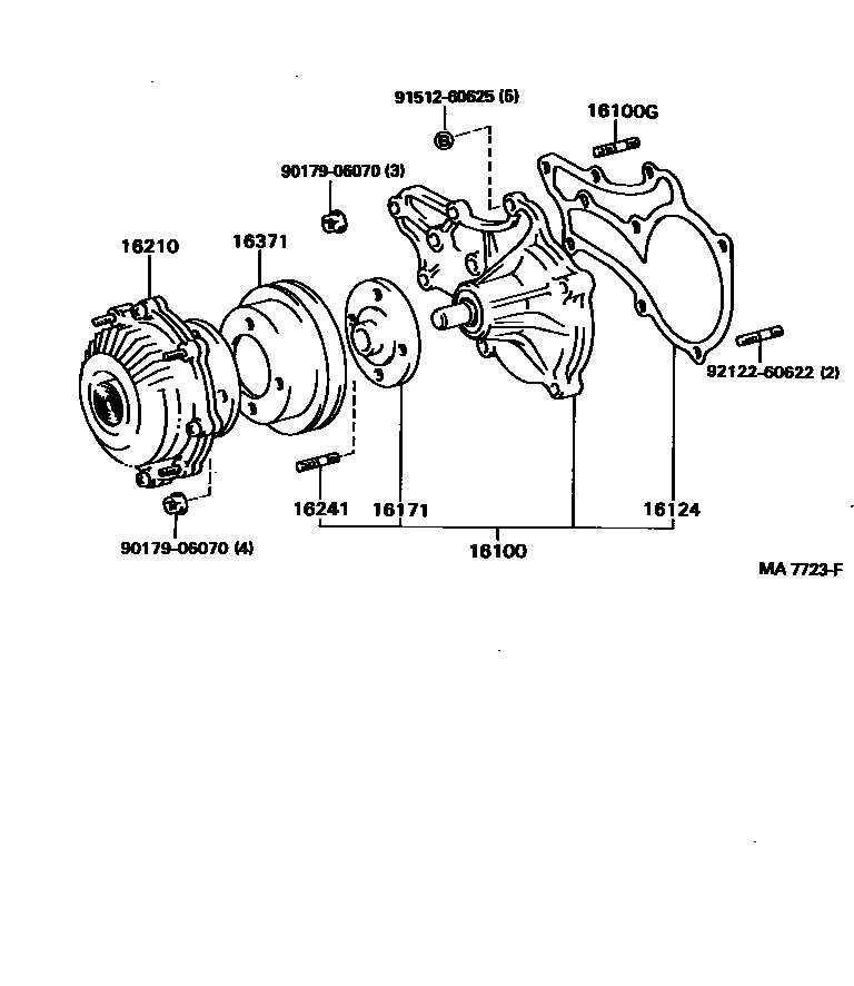 1601 — WATER PUMP