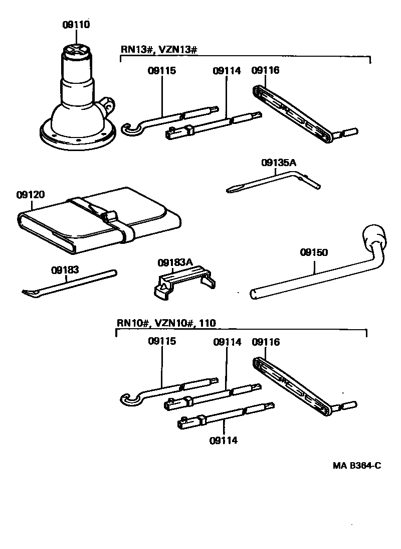 0901 — STANDARD TOOL