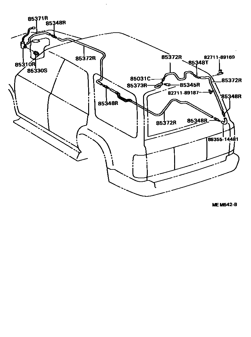 8504 — REAR WASHER