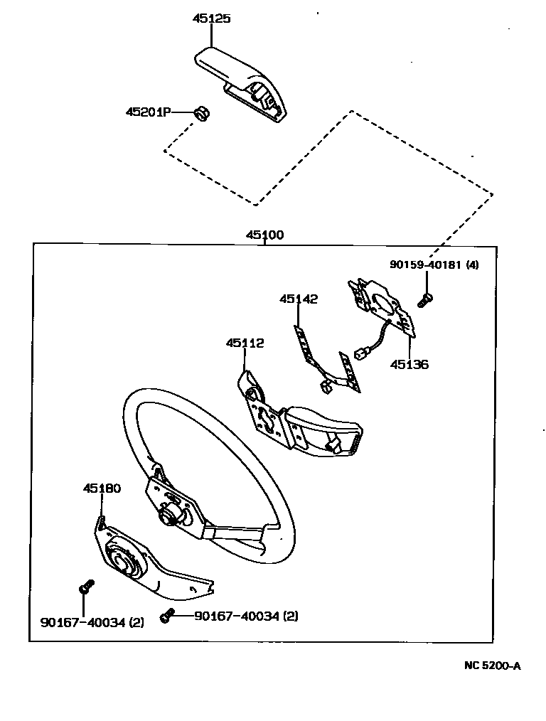 4504 — STEERING WHEEL
