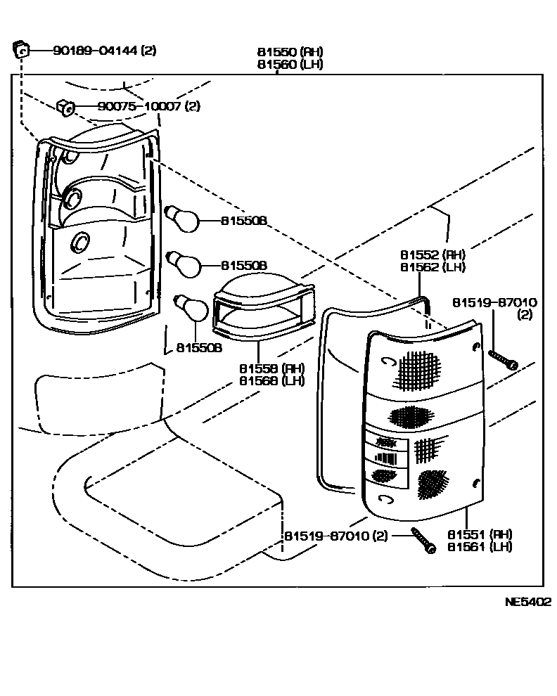 8111 — REAR COMBINATION LAMP