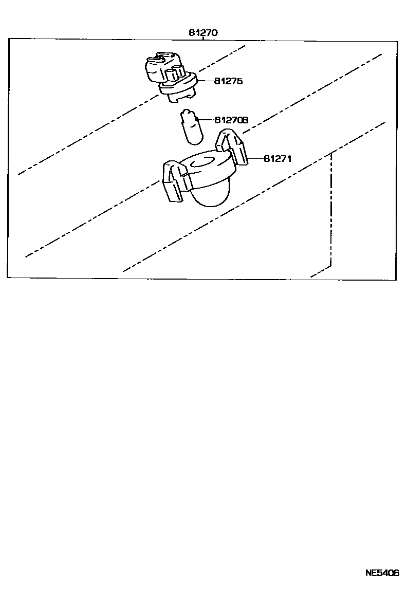 8113 — REAR LICENSE PLATE LAMP