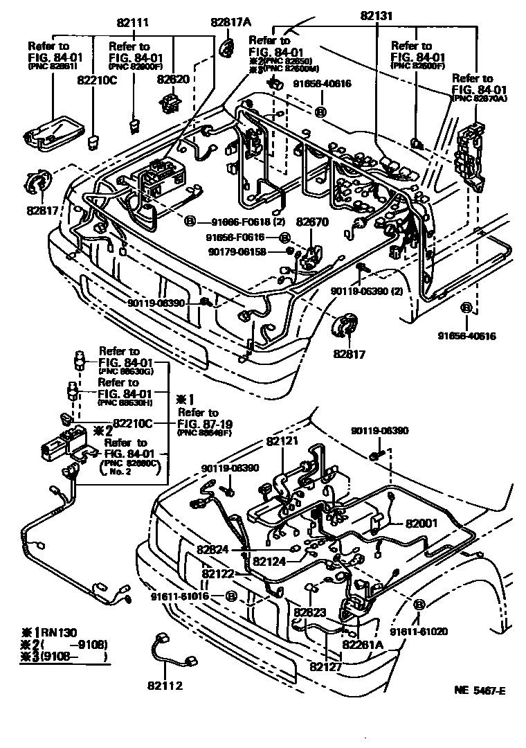 8202 — WIRING & CLAMP