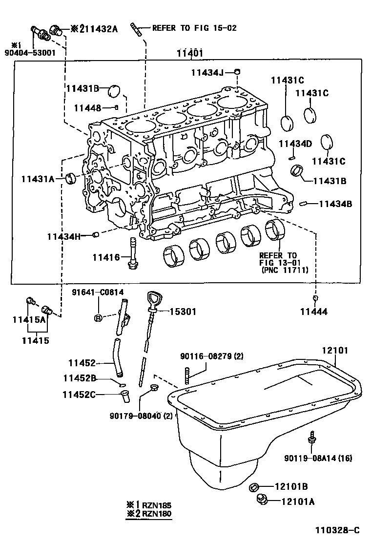 1105 — CYLINDER BLOCK
