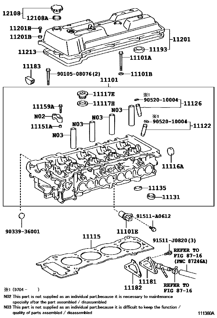 1104 — CYLINDER HEAD