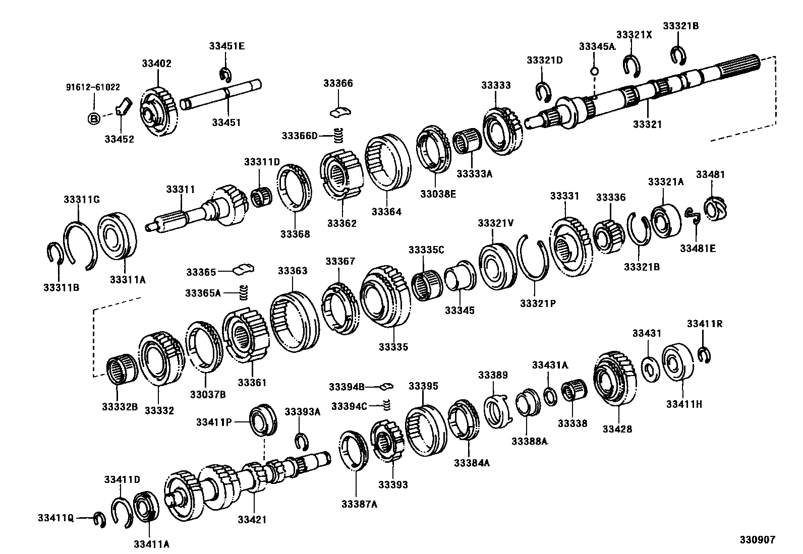 3305 — TRANSMISSION GEAR (MTM)
