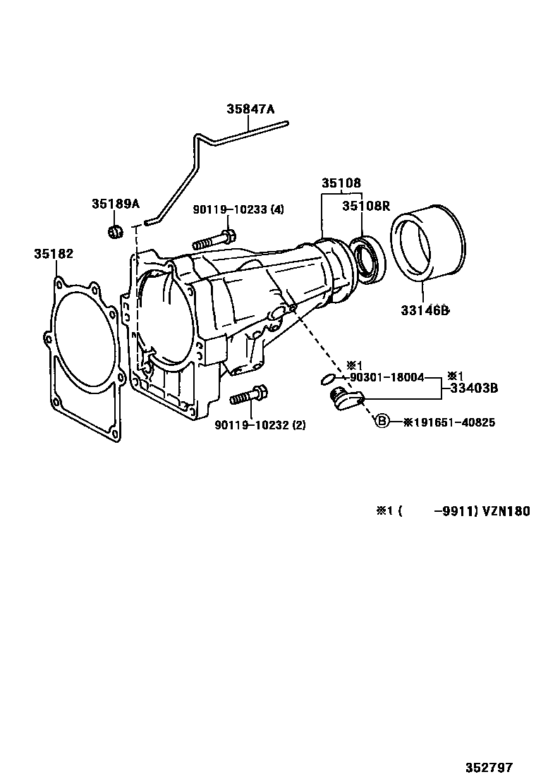 3504 — EXTENSION HOUSING (ATM)