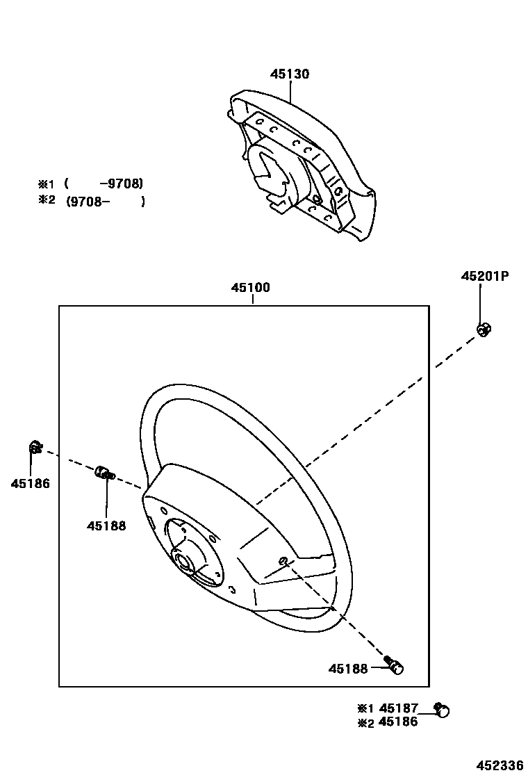 4504 — STEERING WHEEL