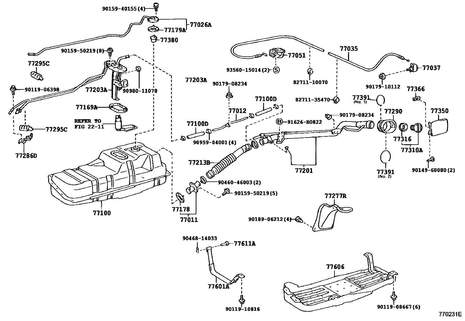 7751 — FUEL TANK & TUBE
