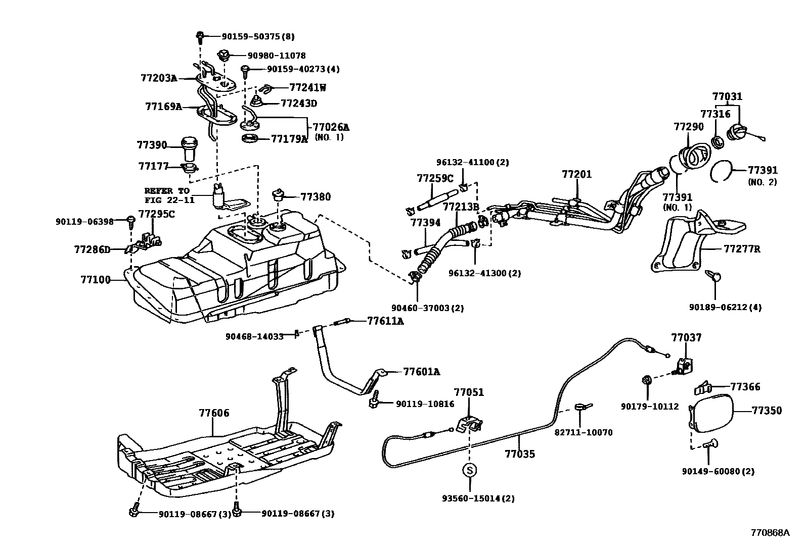 7751 — FUEL TANK & TUBE