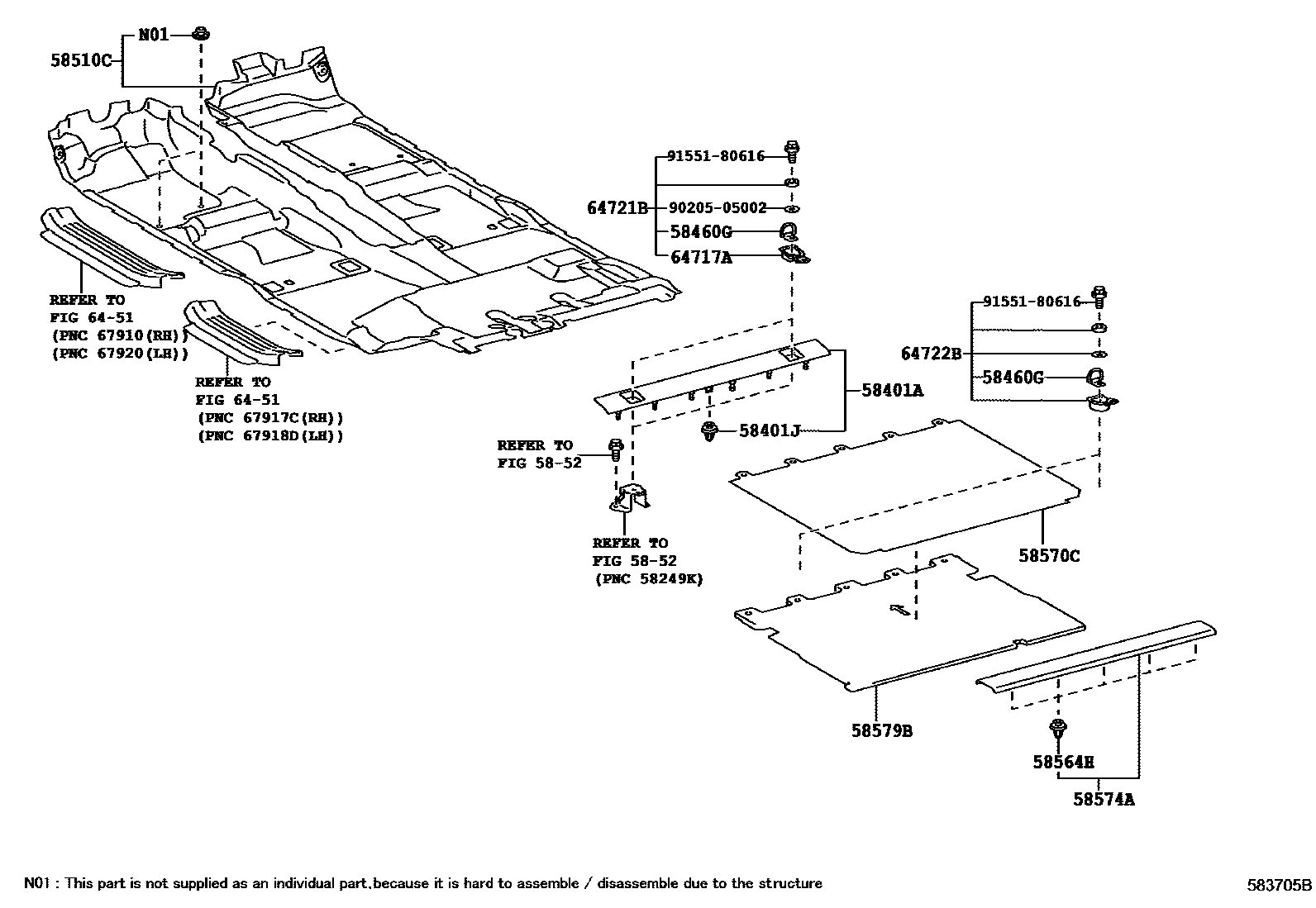 5854 — FLOOR MAT & SILENCER PAD