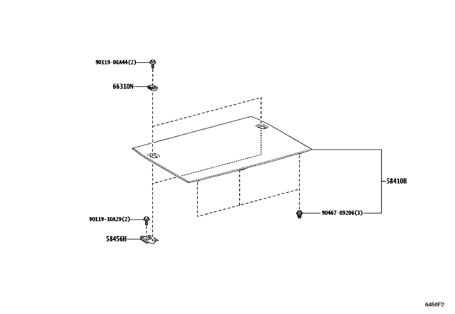 6455 — DECK BOARD & DECK TRIM COVER
