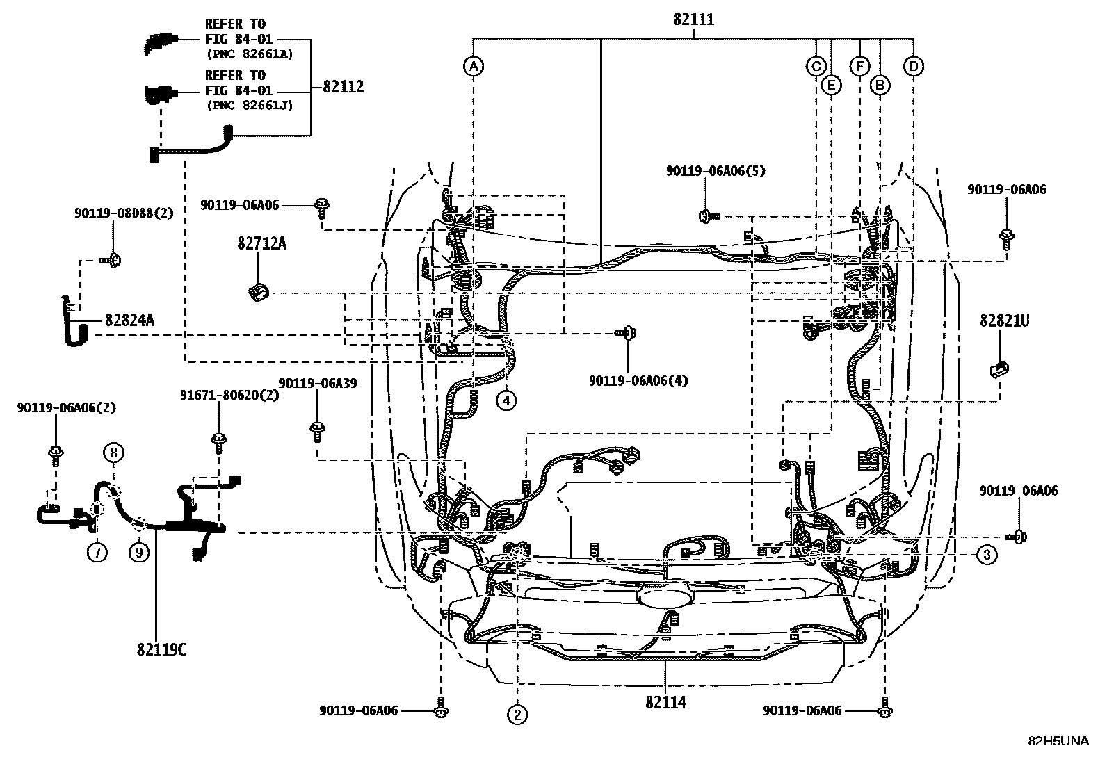 8202 — WIRING & CLAMP