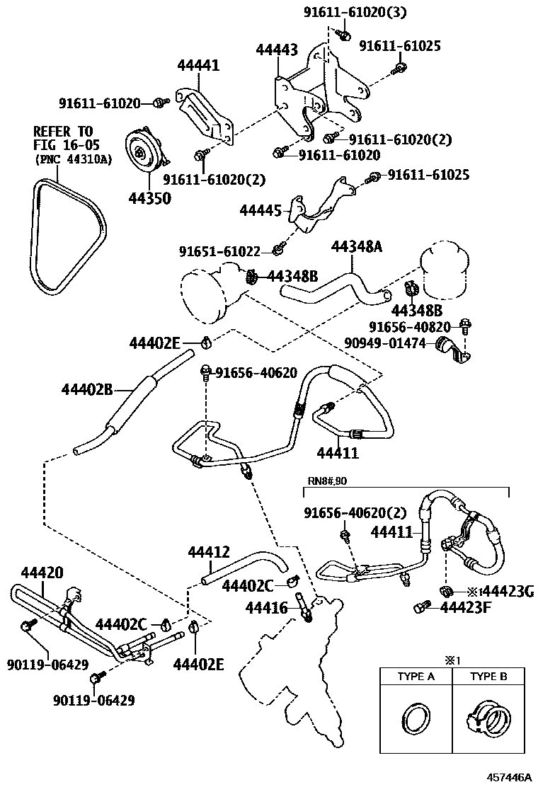 4503 — POWER STEERING TUBE