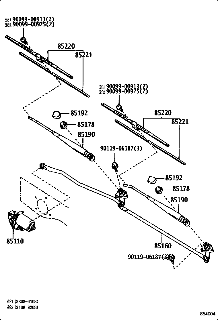 8501 — WINDSHIELD WIPER