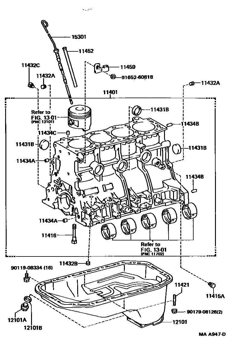 1105 — CYLINDER BLOCK