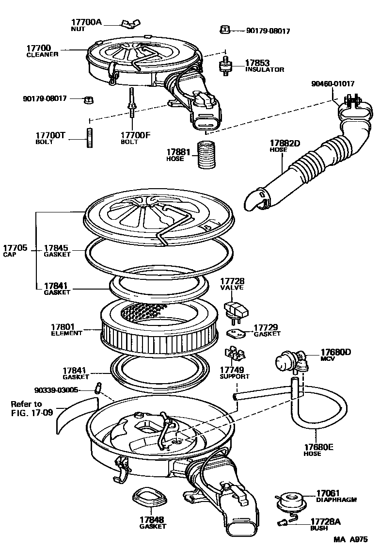 1703 — AIR CLEANER