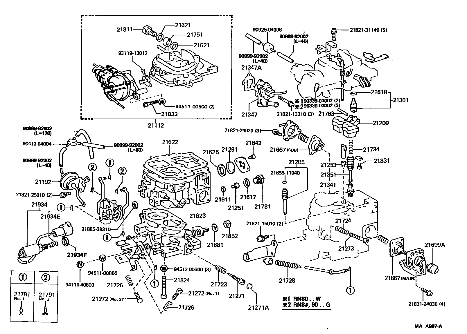 2103 — CARBURETOR