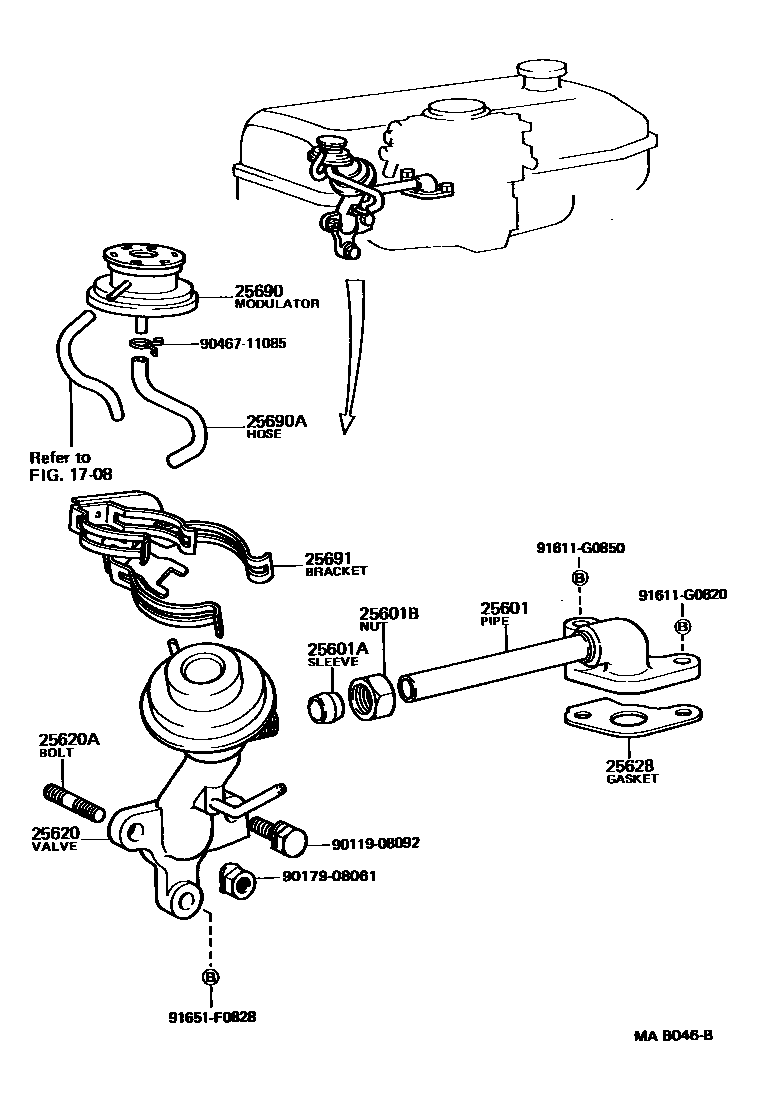2501 — EXHAUST GAS RECIRCULATION SYSTEM