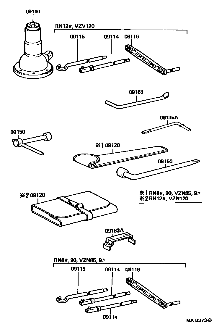 0901 — STANDARD TOOL