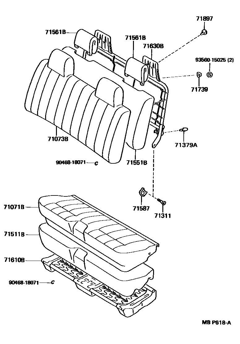 7151 — SEAT & SEAT TRACK