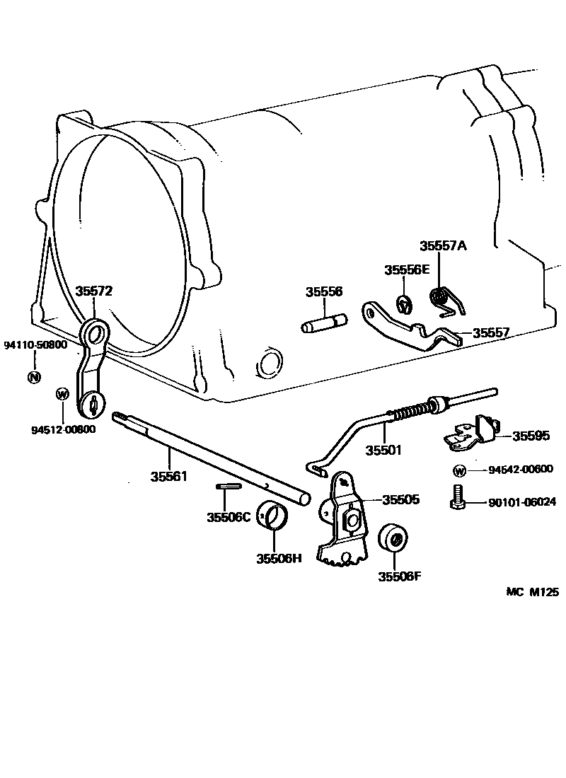 3513 — THROTTLE LINK & VALVE LEVER (ATM)