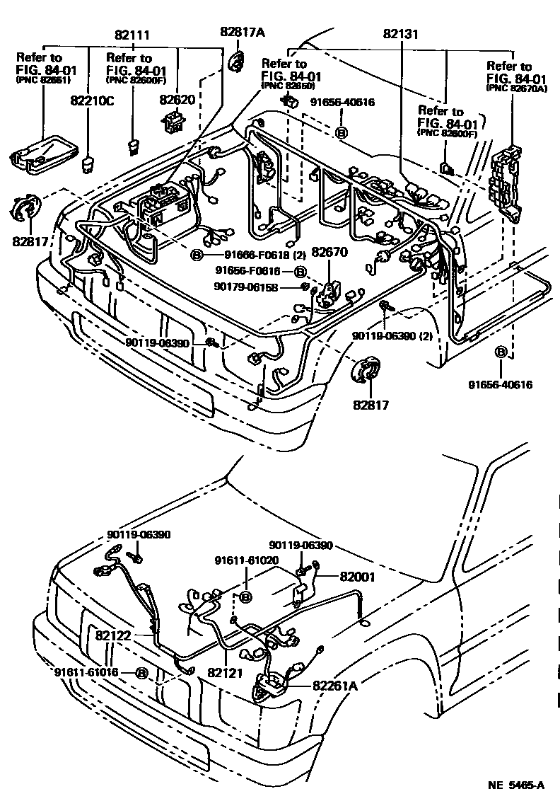 8202 — WIRING & CLAMP