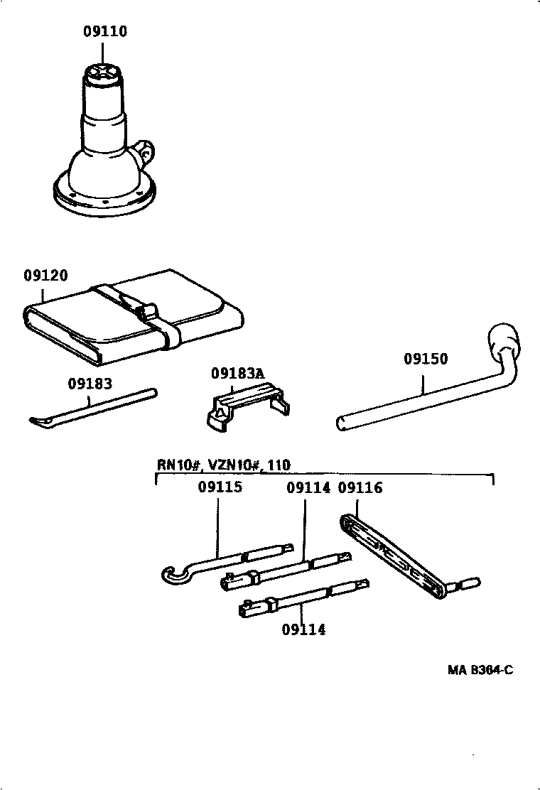 0901 — STANDARD TOOL