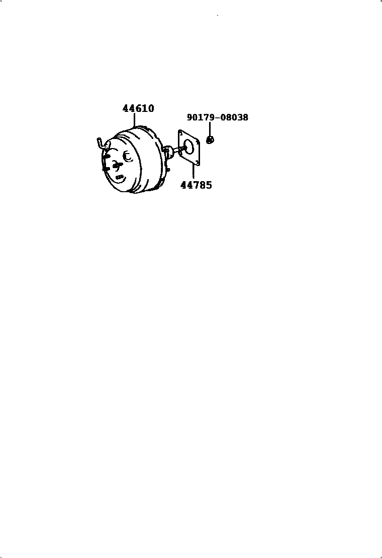 4703 — BRAKE BOOSTER & VACUUM TUBE