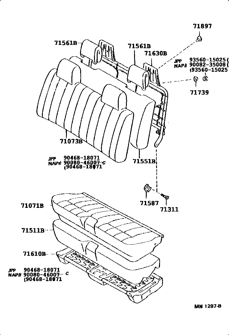 7151 — SEAT & SEAT TRACK