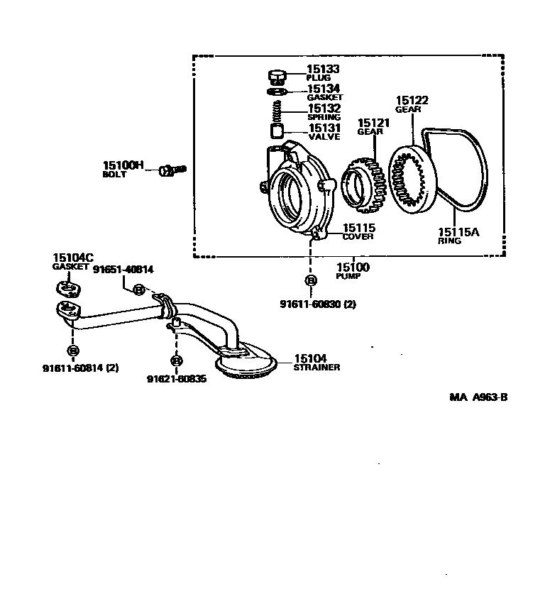 1501 — ENGINE OIL PUMP