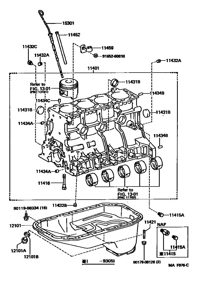 1105 — CYLINDER BLOCK