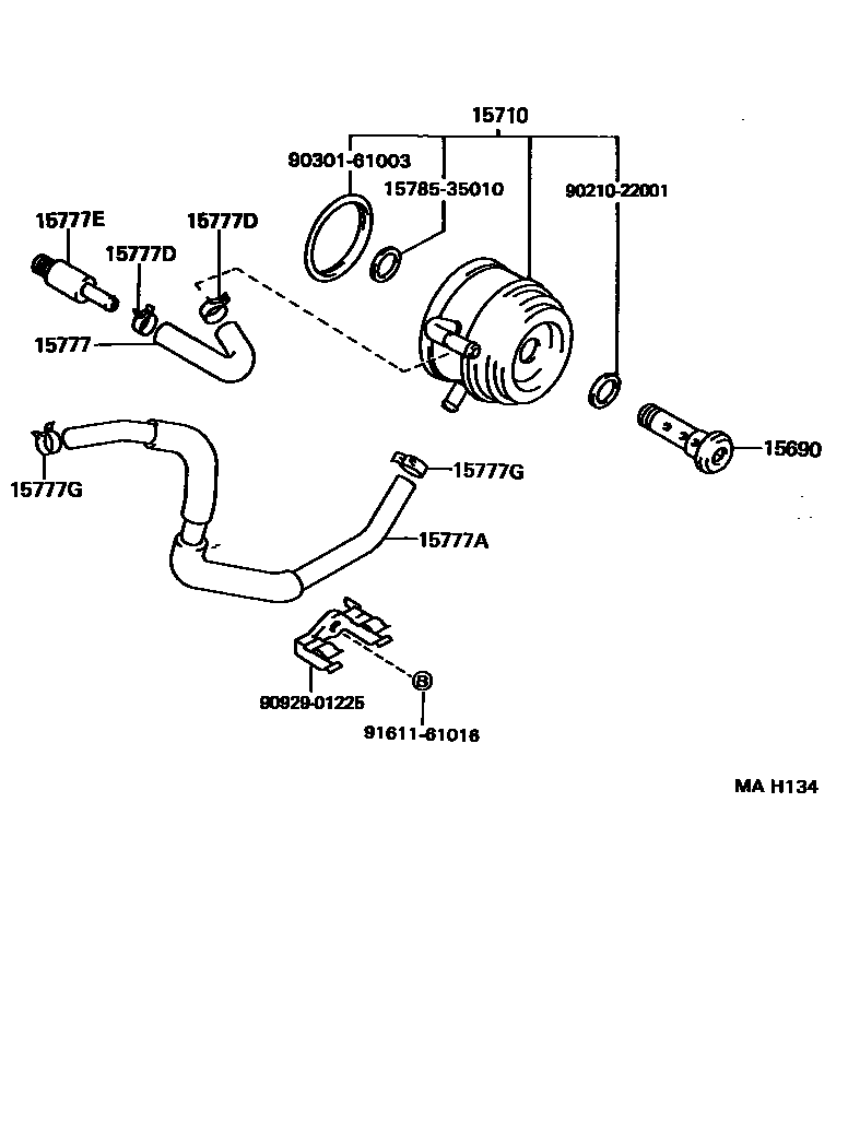 1503 — ENGINE OIL COOLER