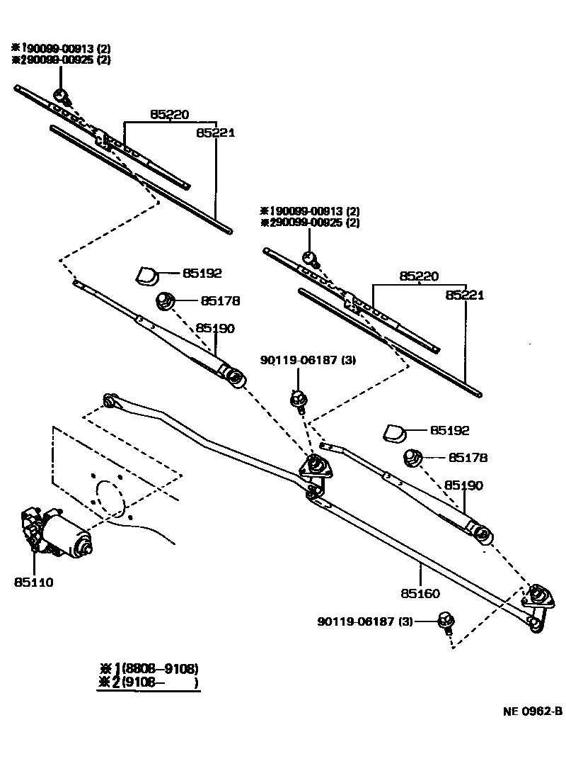 8501 — WINDSHIELD WIPER