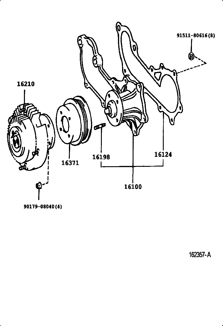 1601 — WATER PUMP