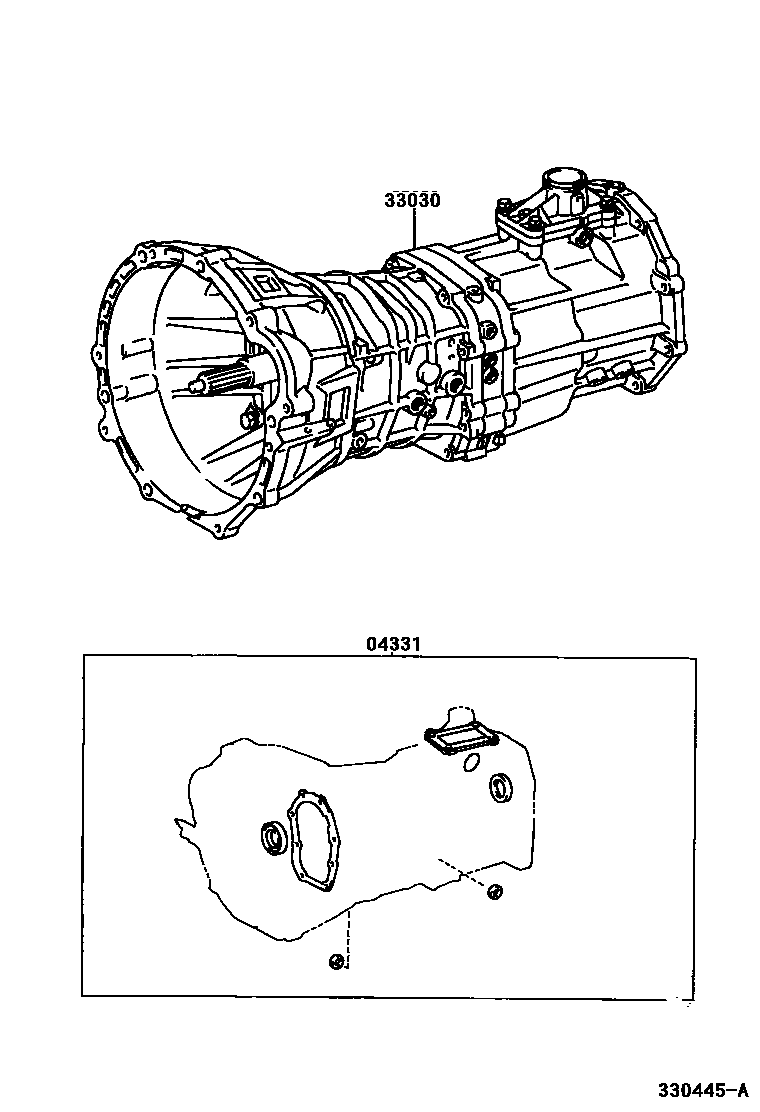 3301 — TRANSAXLE OR TRANSMISSION ASSY & GASKET KIT (MTM)