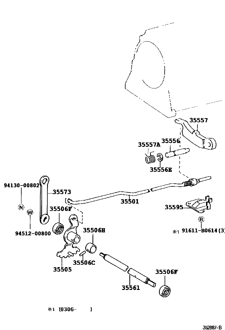 3513 — THROTTLE LINK & VALVE LEVER (ATM)