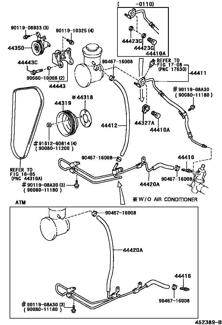 4503 — POWER STEERING TUBE