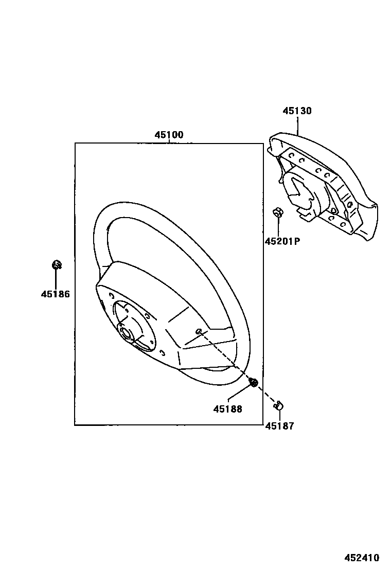 4504 — STEERING WHEEL