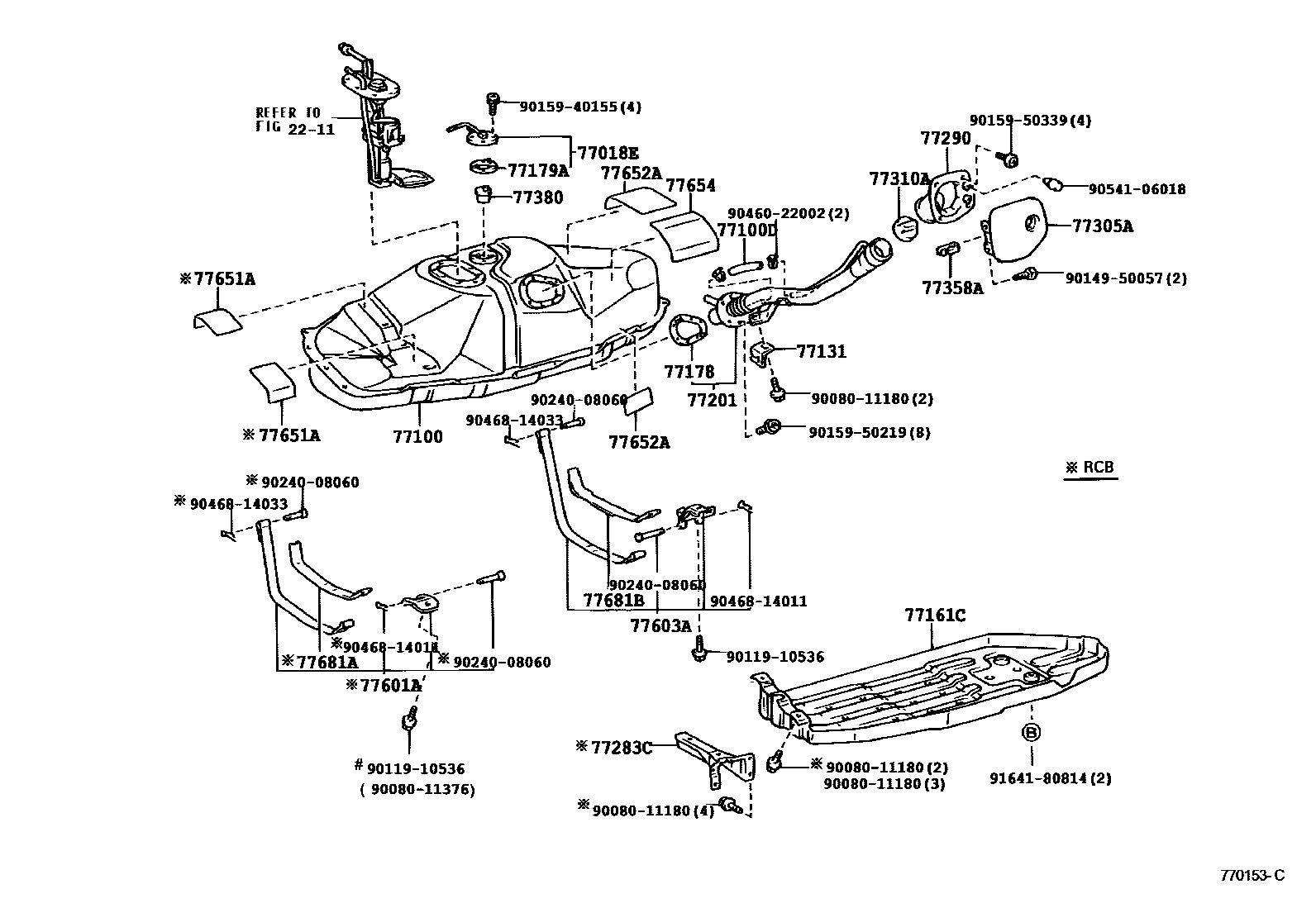 7751 — FUEL TANK & TUBE