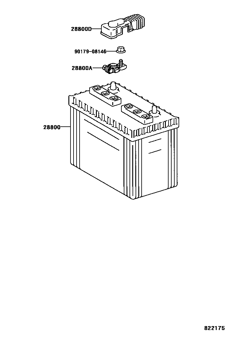 8201 — BATTERY & BATTERY CABLE