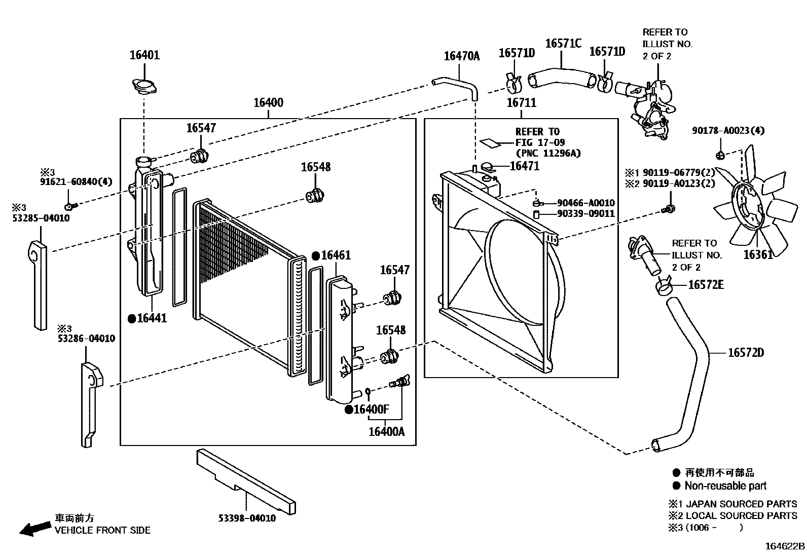 1603 — RADIATOR & WATER OUTLET