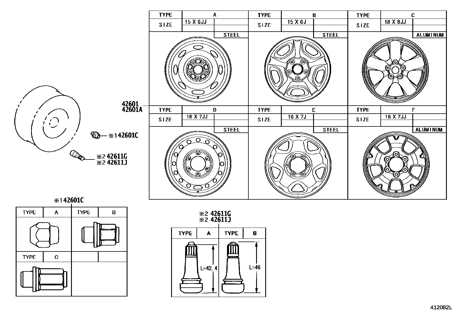4103 — DISC WHEEL & WHEEL CAP